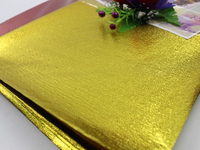 5 packs 20Pcs Glitter Flower Paper Packing Wrapping paper